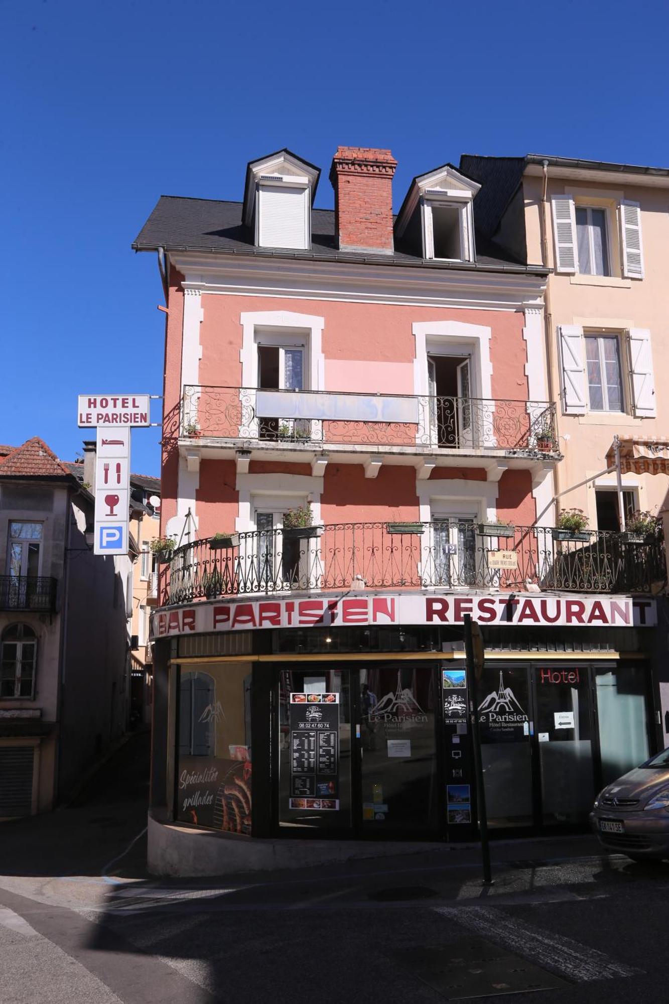 Hotel Restaurant Le Parisien Lourdes Exterior photo